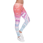 Aztec Round Ombre Leggings