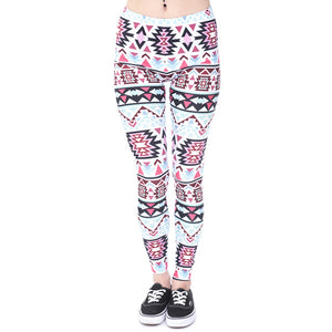 Aztec Round Ombre Leggings