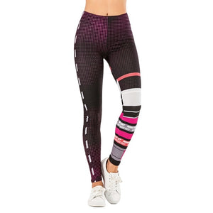 Leaf Printing Fitness Leggings