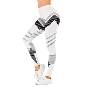 Leaf Printing Fitness Leggings