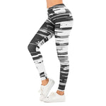 Leaf Printing Fitness Leggings