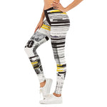 Leaf Printing Fitness Leggings