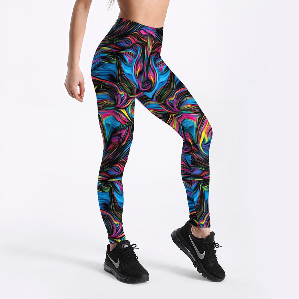 Cute Donuts Printed Leggings