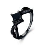 Black Color Rings for Women