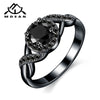 Black Colored Wow Rings