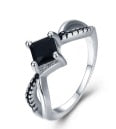 Black Color Rings for Women