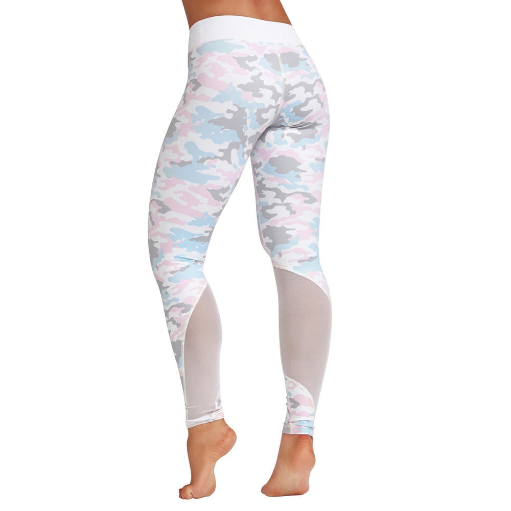 High Waist Camouflage Leggings